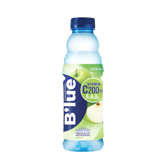 B’LUE POMME 500ML – BOISSON THAÏLANDE AROMATISÉE À LA POMME
